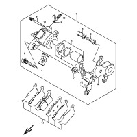  BREMSSATTEL HINTEN