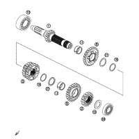 GETRIEBE I - ANTRIEBSWELLE