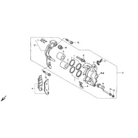 BREMSSATTEL VORDERRAD