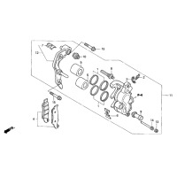 BREMSSATTEL VORDERRAD
