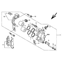 BREMSSATTEL VORDERRAD