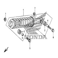 STOSSDAEMPFER HINTEN