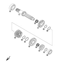 GETRIEBE I - ANTRIEBSWELLE