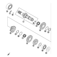 GETRIEBE I - ANTRIEBSWELLE