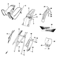 KOTFLUEGEL VORN / HINTEN