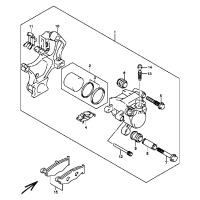  BREMSSATTEL HINTEN
