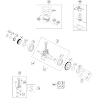 CRANKSHAFT, PISTON