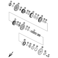 GETRIEBE I - ANTRIEBSWELLE