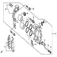 BREMSSATTEL VORDERRAD