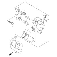 BREMSSATTEL VORN