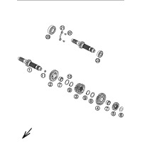 GETRIEBE I - ANTRIEBSWELLE