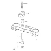 LENKER / GABELBRUECKE OEHLINS-PAIOLI D 48 II