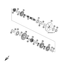 GETRIEBE II - ABTRIEBSWELLE