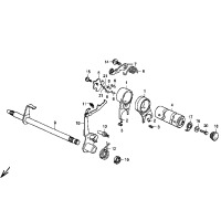 SCHALTGABEL / SCHALTWALZE / SCHALTWELLE