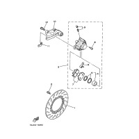 HINTERRAD BREMSSATTEL