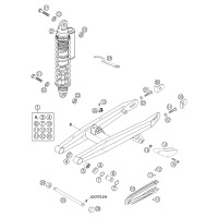 SCHWINGARM / FEDERBEIN 65 SX
