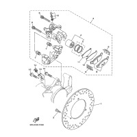 HINTERRAD BREMSSATTEL