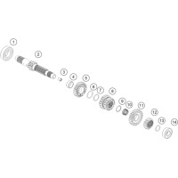 GETRIEBE I - ANTRIEBSWELLE