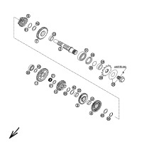 GETRIEBE II - ABTRIEBSWELLE