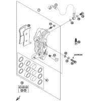 BREMSSATTEL VORN