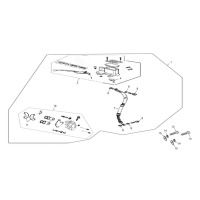 HAUPTBREMSZYLINDER HINTEN / BREMSSATTEL