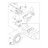 HINTERRAD BREMSSATTEL
