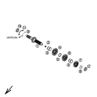 GETRIEBE I - ANTRIEBSWELLE