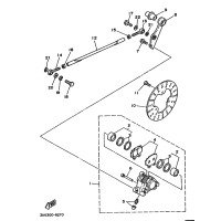 HINTERRAD BREMSSATTEL