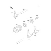 GANGSCHALTUNG/SCHALTGABEL