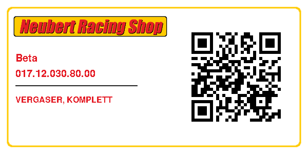 Beta 017.12.030.80.00