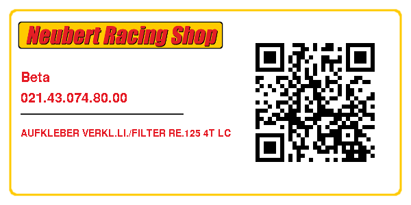 Beta 021.43.074.80.00