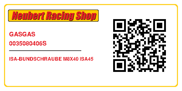 GASGAS 0035080406S