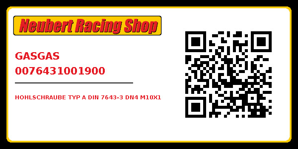 GASGAS 0076431001900