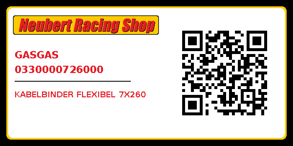 GASGAS 0330000726000