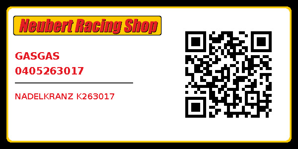 GASGAS 0405263017