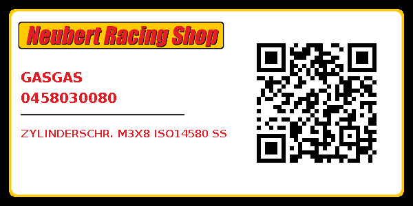 GASGAS 0458030080