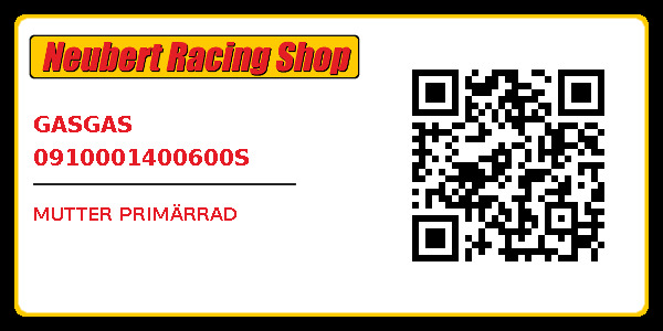 GASGAS 0910001400600S