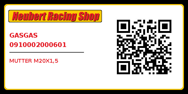 GASGAS 0910002000601