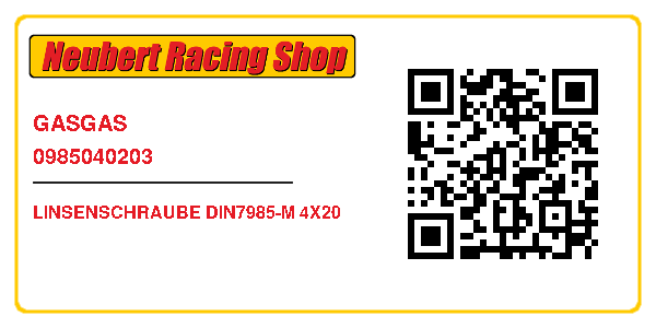 GASGAS 0985040203