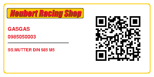 GASGAS 0985050003