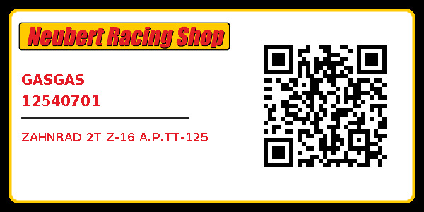 GASGAS 12540701