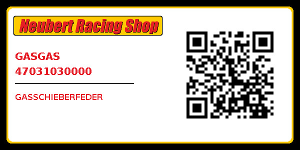 GASGAS 47031030000