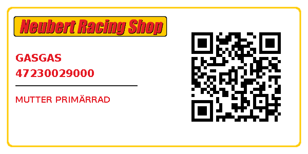 GASGAS 47230029000
