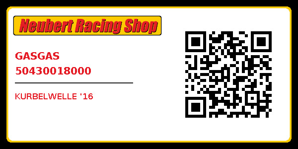 GASGAS 50430018000