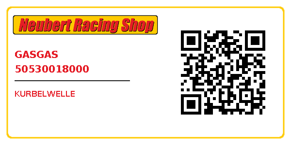 GASGAS 50530018000