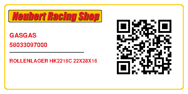 GASGAS 58033097000