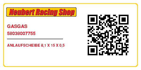 GASGAS 58038007755