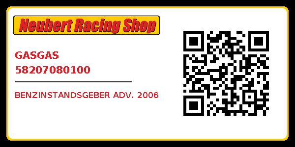 GASGAS 58207080100