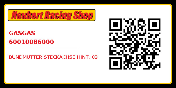 GASGAS 60010086000