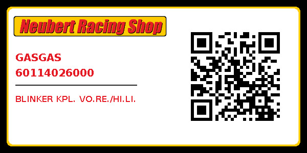 GASGAS 60114026000